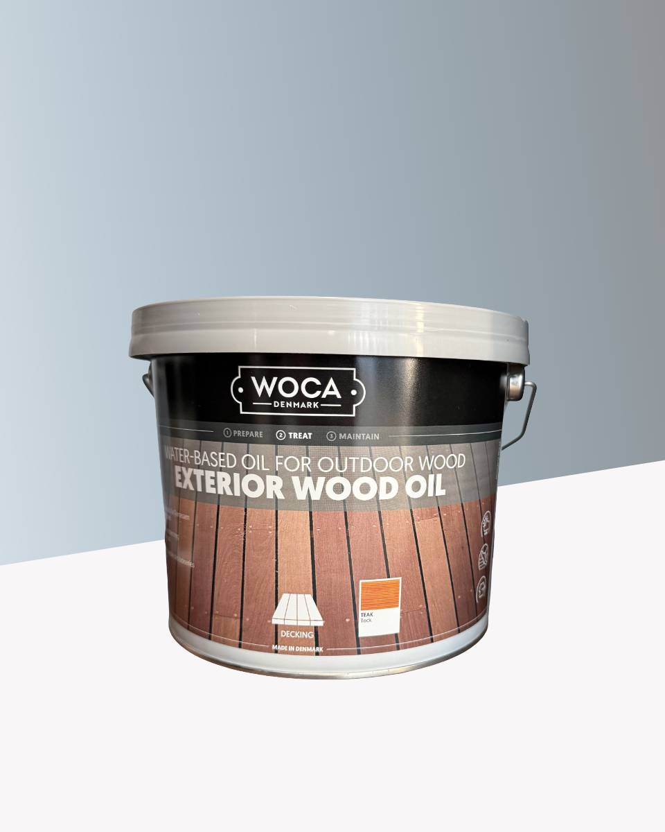 Óleo de deck da marca woca teak